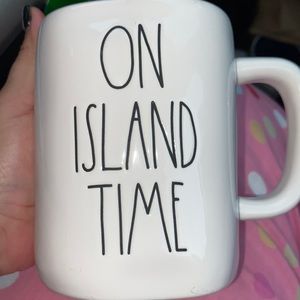 RAE DUNN ARTISAN COLLECTION ON ISLAND TIME MUG NWOT